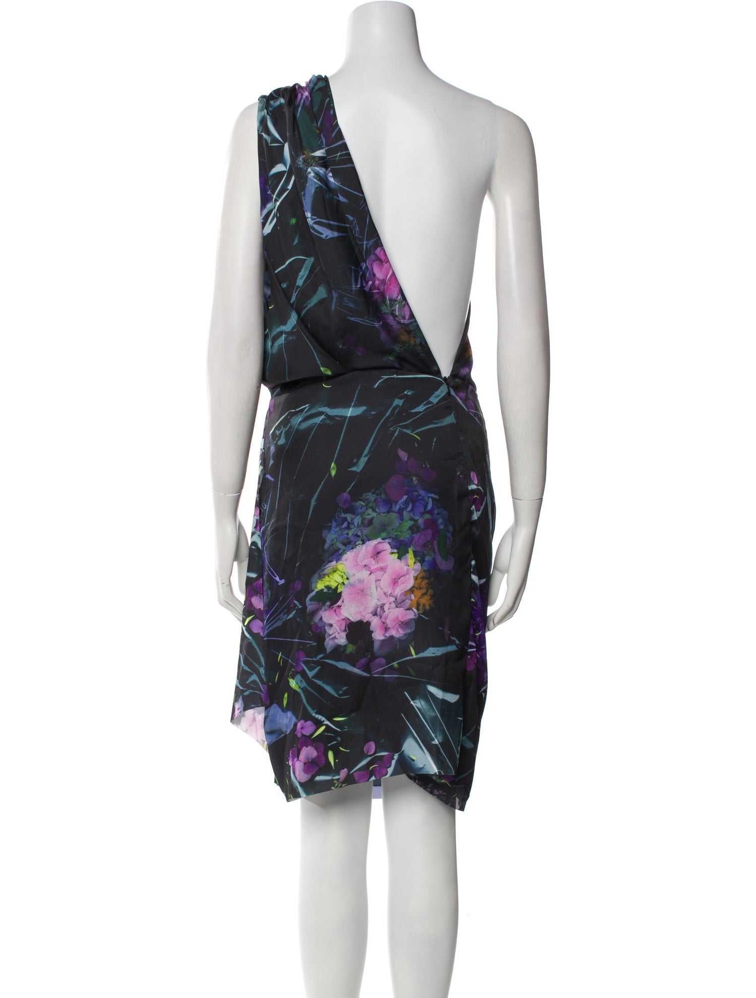 Acne Studios Printed Knee-Length Dress